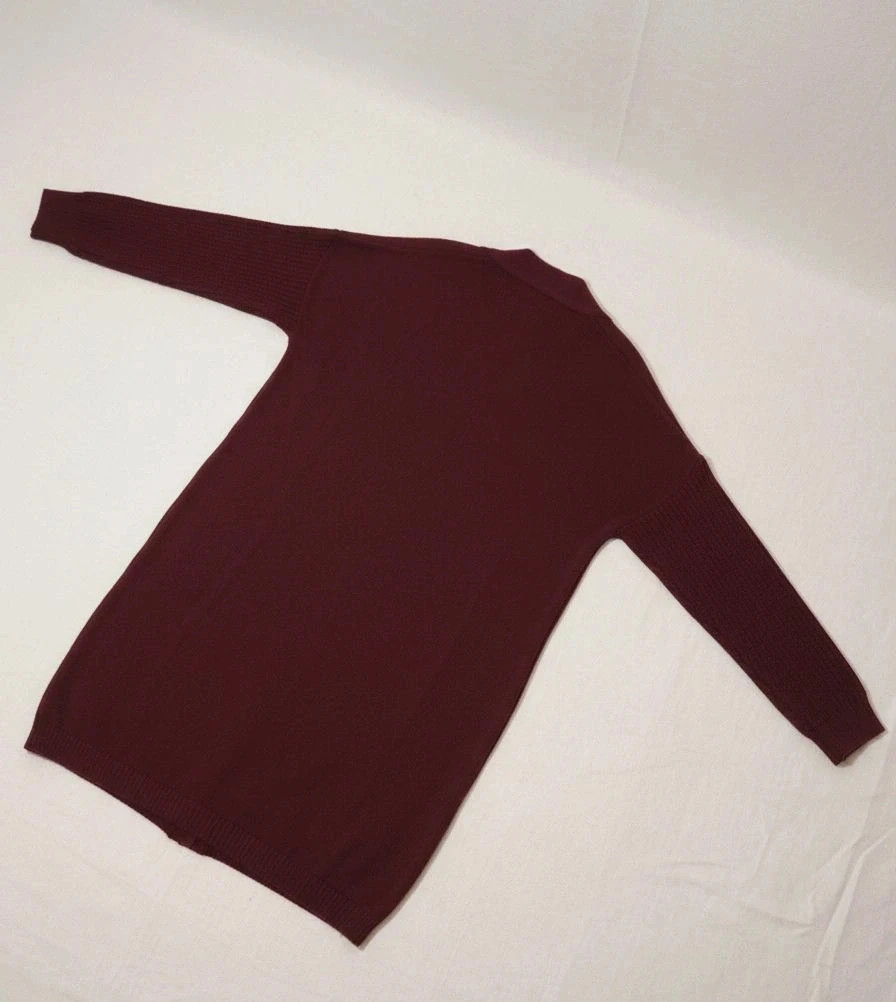 Veste cardigan bordeaux en très bon état - Taille 38 – Cardigan – taille M / 38 / 10 2