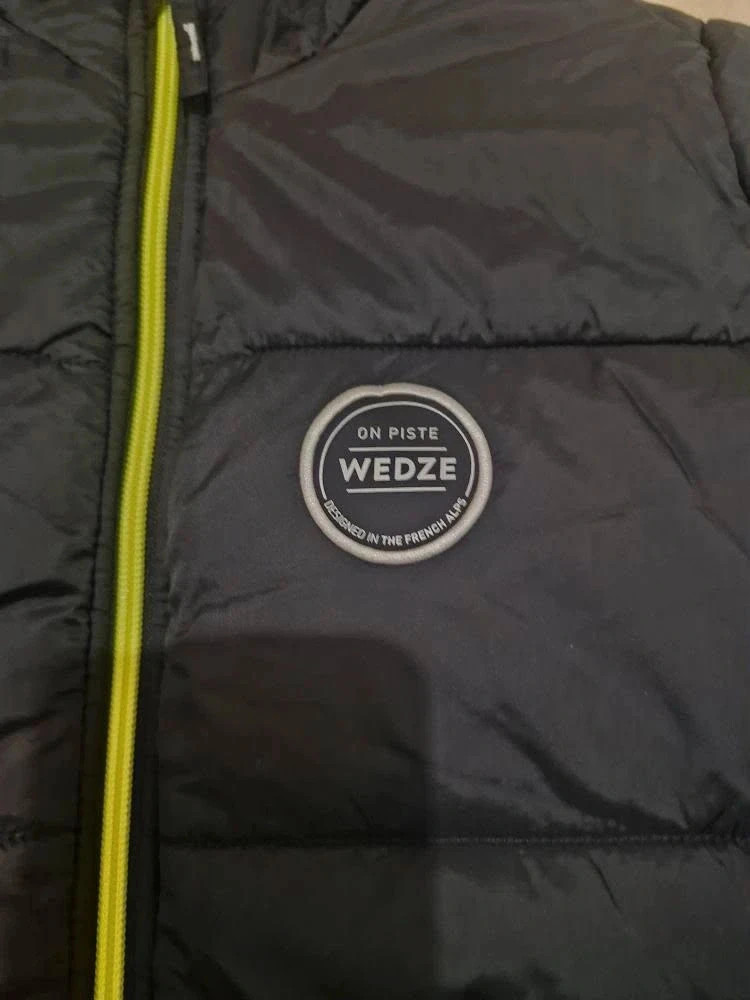 Veste Wed'ze réversible noire et jaune fluo – 13/14 ans – Wed'ze – taille 14 ans / 164 cm 4