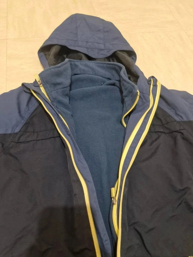 Veste garçon 11-12 ans bleu marine avec capuche – TEX – taille 12 ans / 152 cm 2