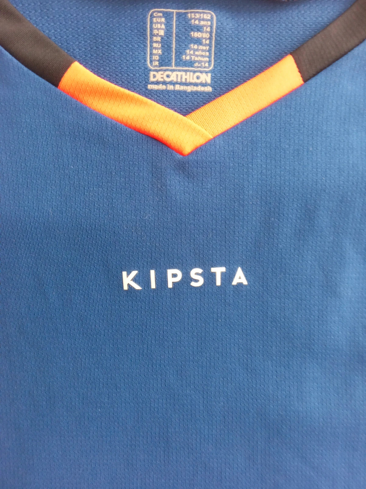 T-shirt Kipsta garçon 14 ans 164 cm – Bleu/Noir – Très bon état – Football / Sport – Kipsta – taille 14 ans / 164 cm 5