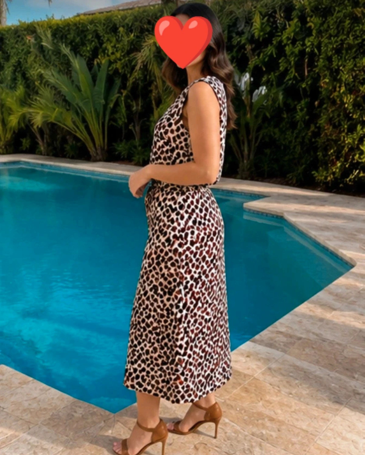 Ensemble haut + jupe léopard femme – Haut 48 / Jupe XXL – Neuf – Élégant été – Fashion – taille XXL / 44 / 16 4