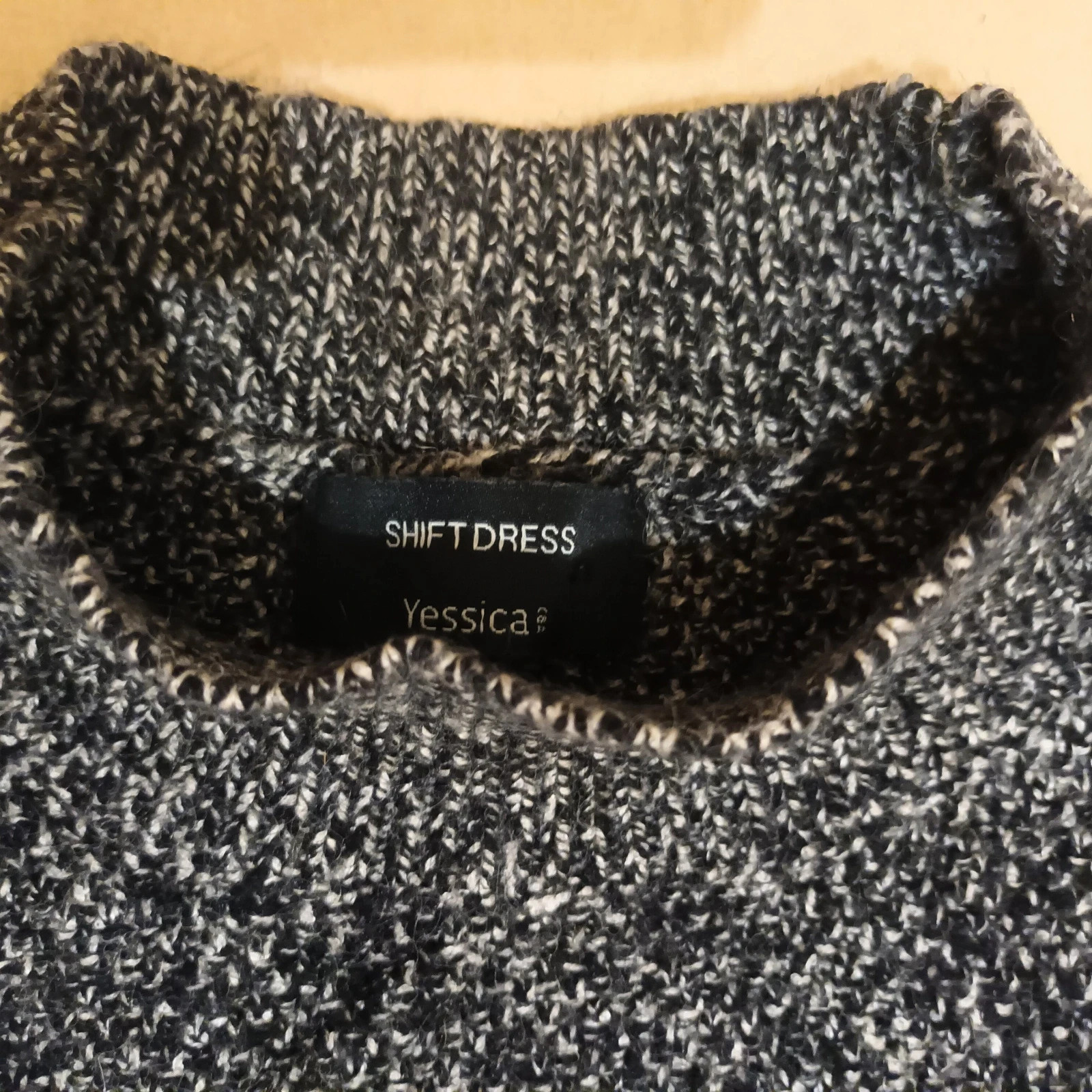 Pull long gris chiné – Taille XL – Très bon état – Yessica – taille XL / 42 / 14 4