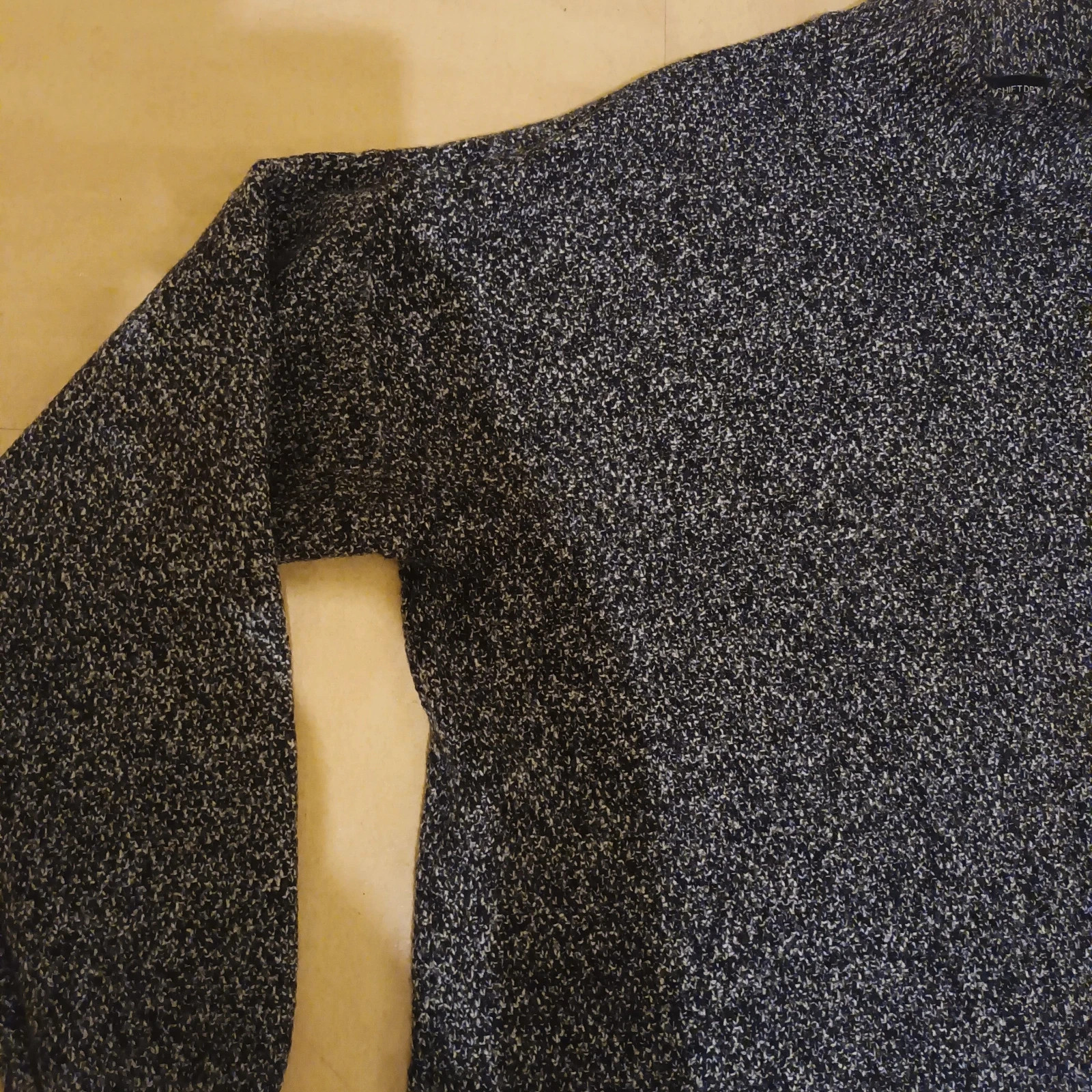 Pull long gris chiné – Taille XL – Très bon état – Yessica – taille XL / 42 / 14 3