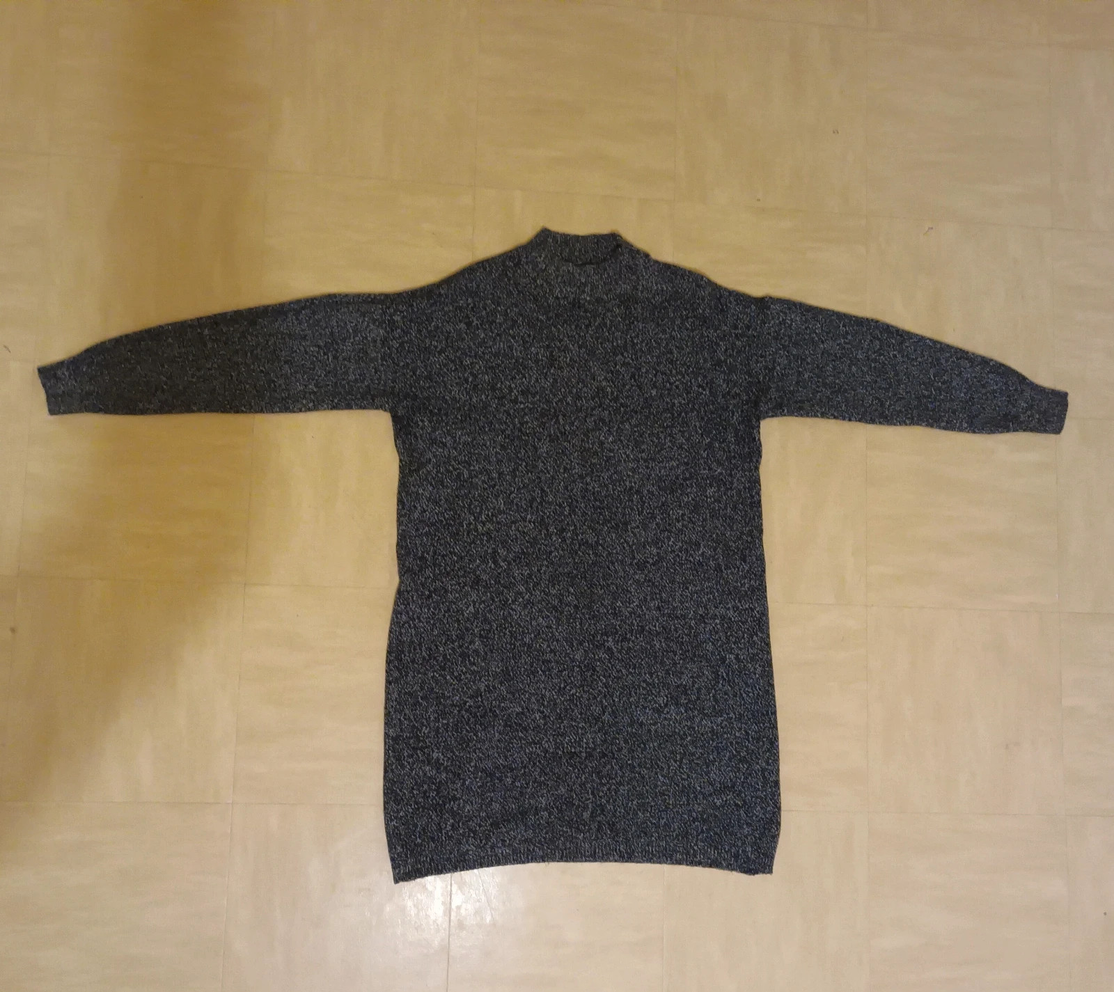 Pull long gris chiné – Taille XL – Très bon état – Yessica – taille XL / 42 / 14 2