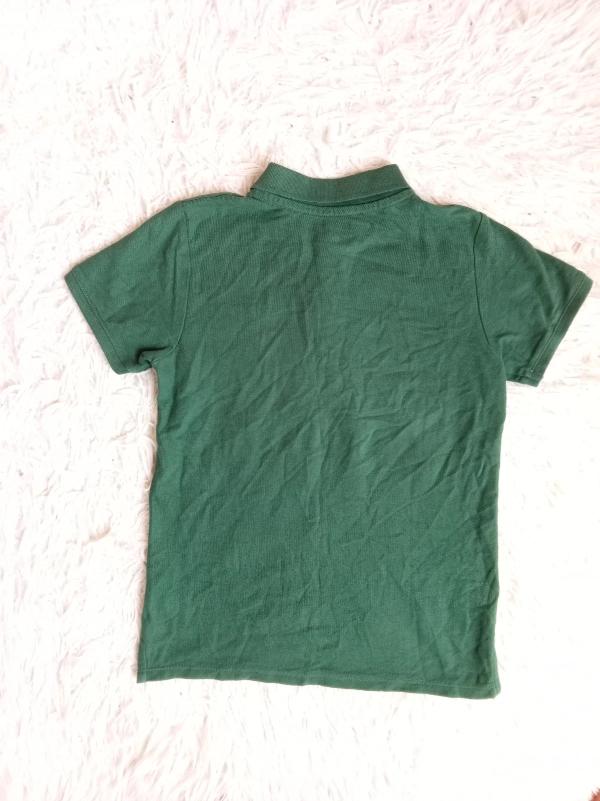 Polo TEX garçon 9 ans 134 cm – Vert foncé – Neuf avec étiquette – Coton classique – TEX – taille 9 ans / 134 cm 5