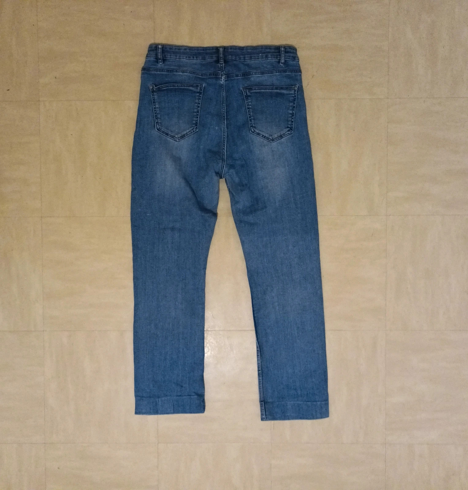 Jean femme Camaïeu bleu – Taille L (44) – Camaïeu – taille L / 40 / 12 4