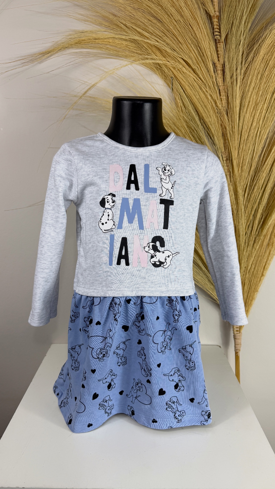 Robe Disney Baby Les 101 Dalmatiens 12-24 mois – Bleu & Gris