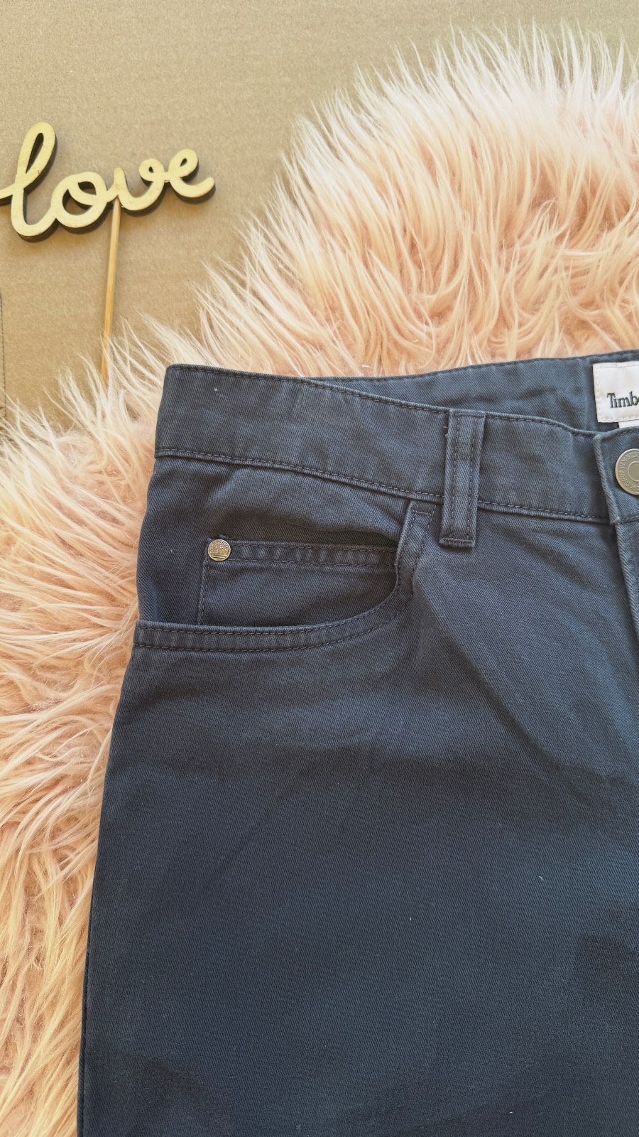 Pantalon droit Timberland bleu marine – Timberland – taille 38 3