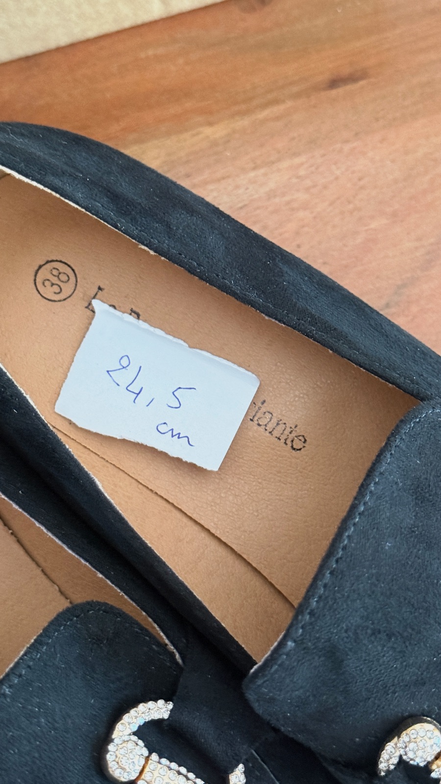 Mocassins noirs en suédine La Bottine Souriante taille 38 – La Bottine Souriante – taille EU 38 4