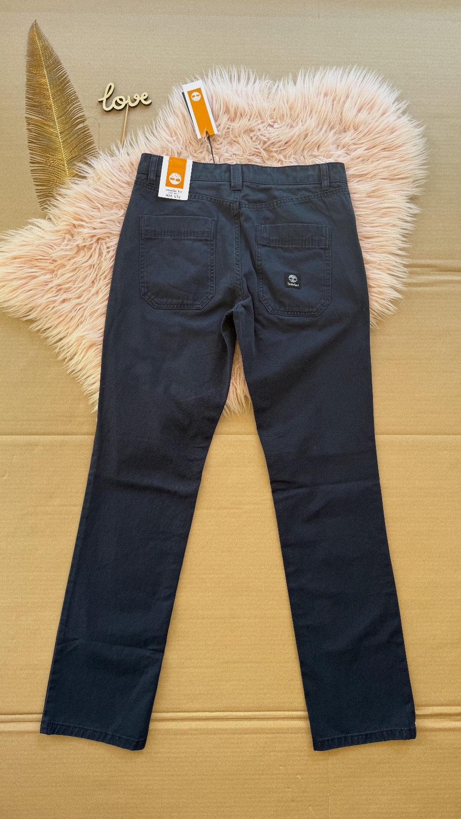 Pantalon droit Timberland bleu marine – Timberland – taille 38 6