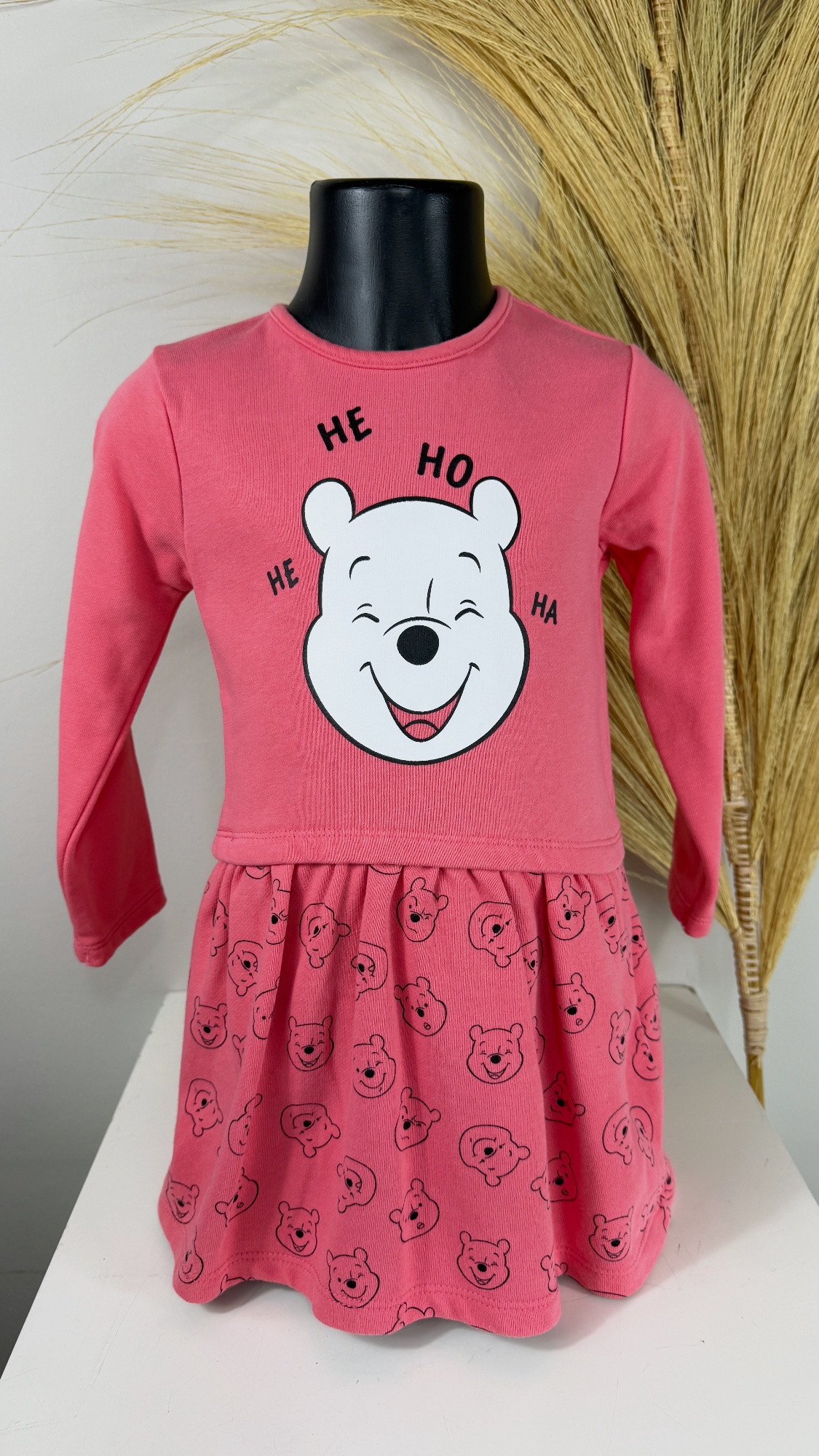 Robe Disney Baby Winnie l’Ourson rose 12-24 mois 86/92