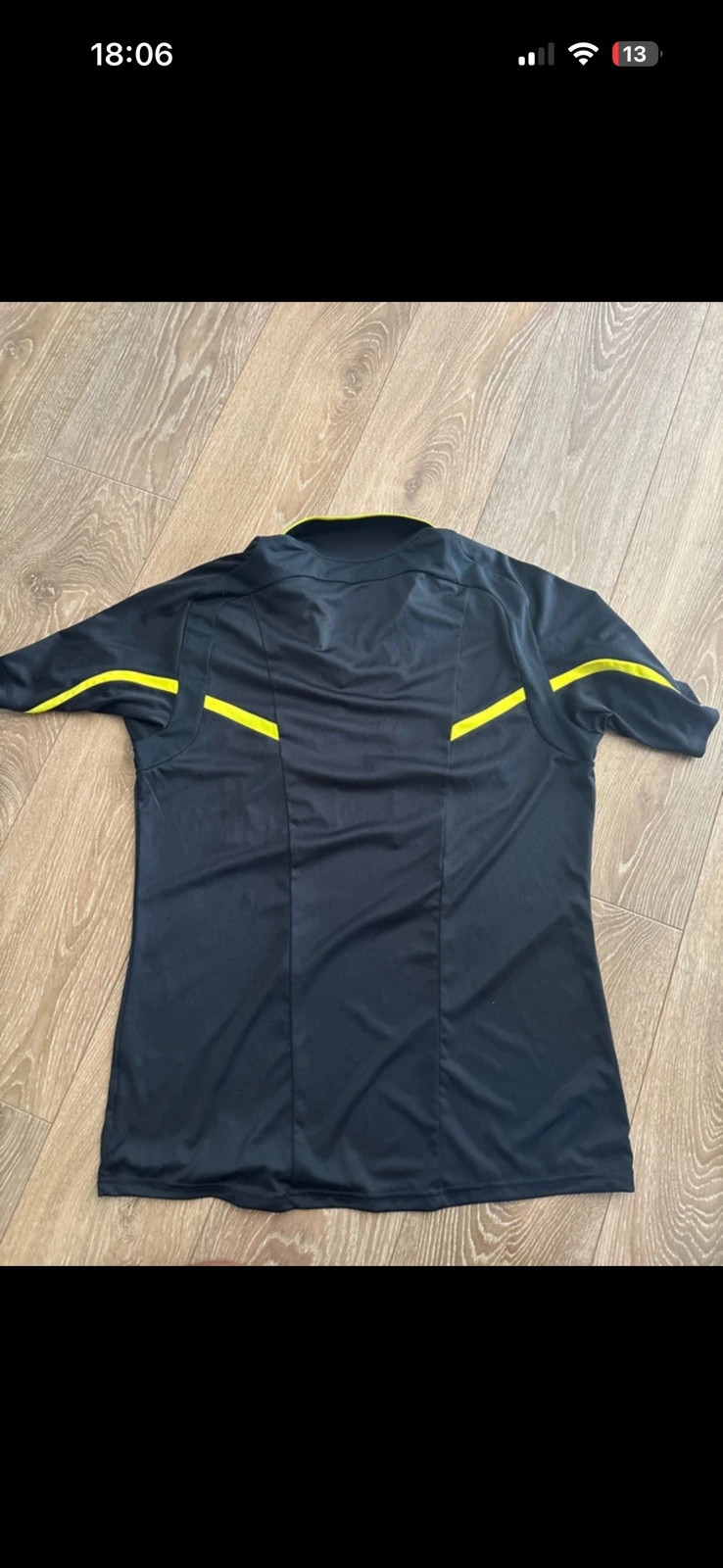 Maillot arbitre Adidas noir jaune fluo taille L homme – adidas – taille L 4