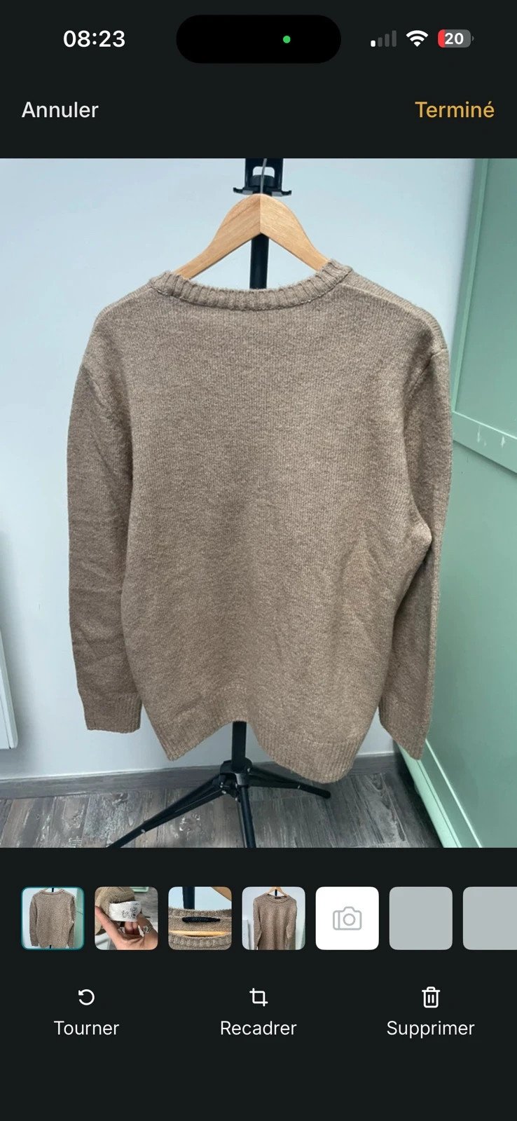 Pull Beige Lc Waikiki en très bon état homme taille L – LCW – taille L 4