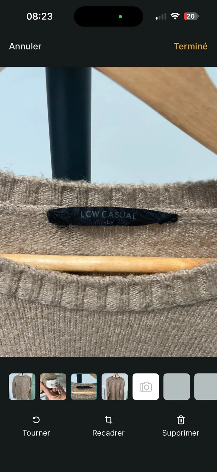 Pull Beige Lc Waikiki en très bon état homme taille L – LCW – taille L 2