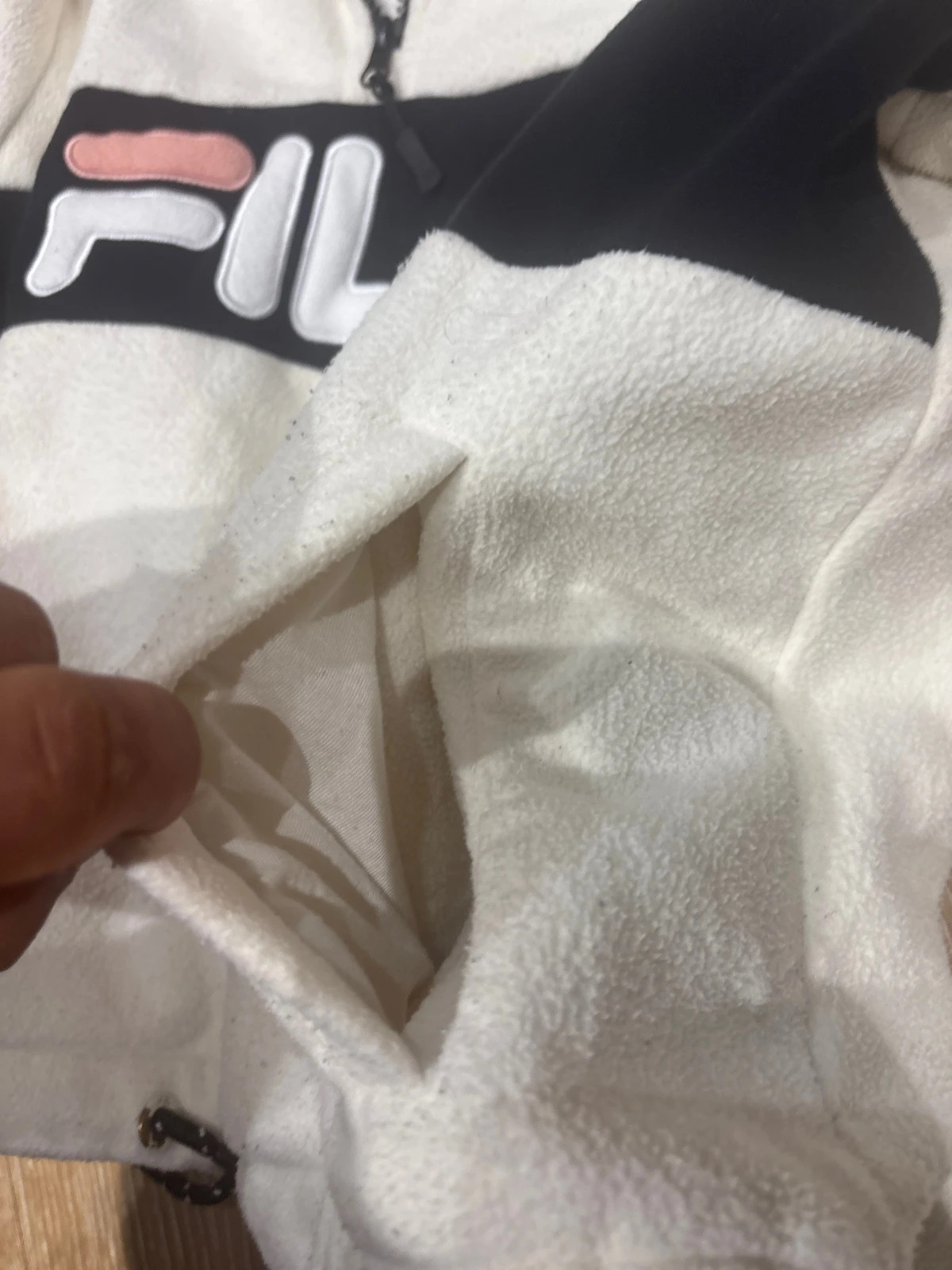Pull Polaire Fila Taille S blanc Femme 👩 – FILA – taille S / 36 / 8 5