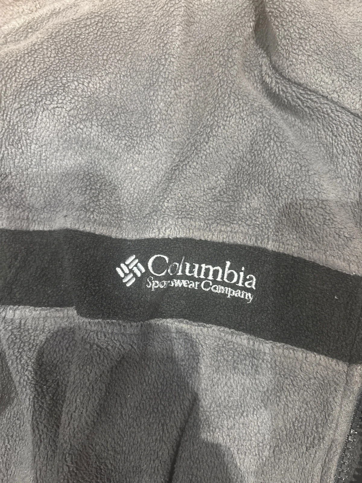 Polaire Columbia america Couleur Gris et noir bon état homme taille M – Columbia – taille M 3