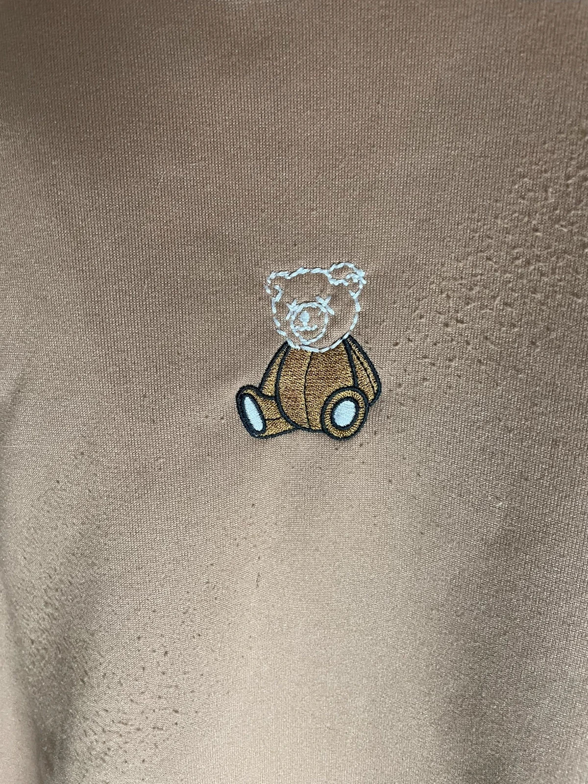 Pull Marron à capuche nounours taille XL – taille XL 3