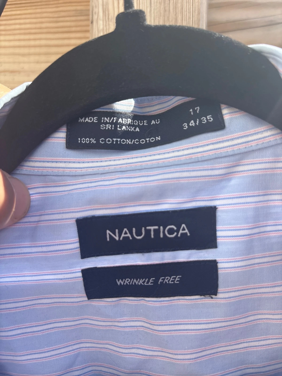 Chemise Nautica Mixte taille XL Bleu et blanc – Nautica – taille XL 3