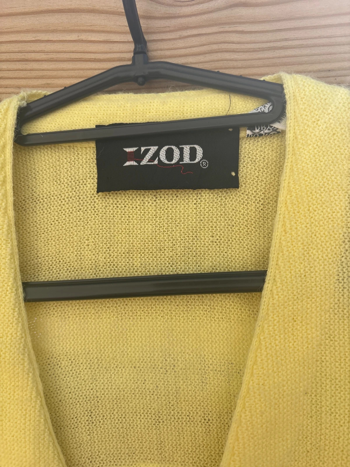 Cardigan Lacoste 🐊 collaboration Izod jaune poussin taille M Femme – Lacoste – taille M / 38 / 10 4