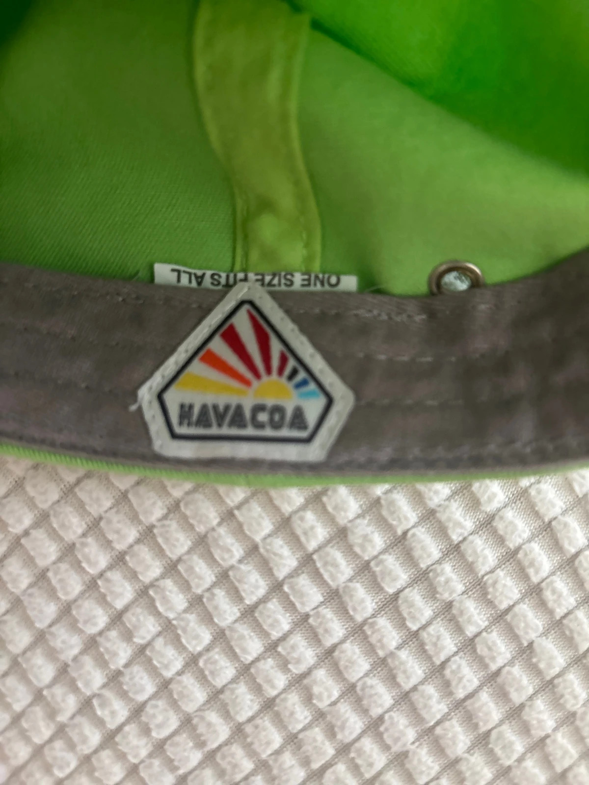 Casquette 🧢 Vert Pomme taille réglable Havacoa – Havacoa – taille Taille unique 4