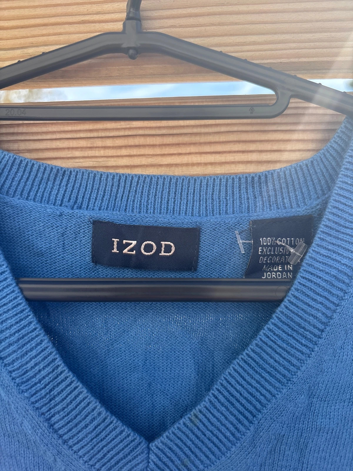 Pull Homme sans manche bleu 🥏 Marque Izod – IZOD – taille M 3