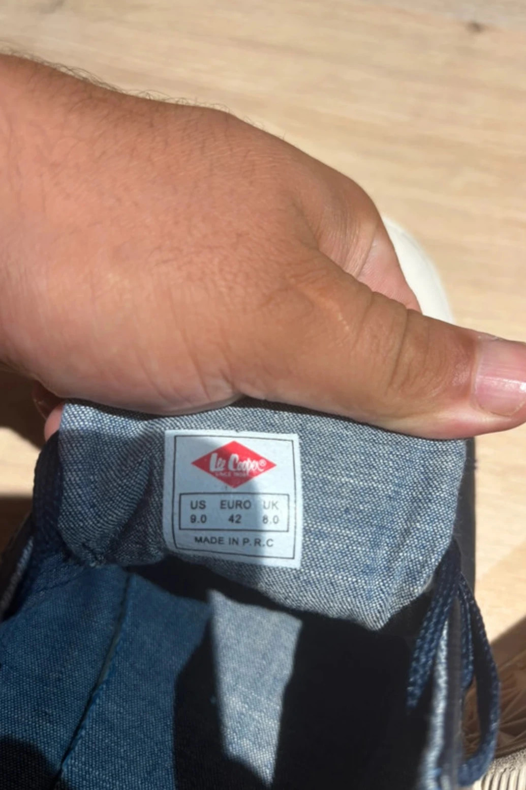 Basket 👟 Lee Cooper couleur bleu foncé taille 42 – Lee Cooper – taille 42 3