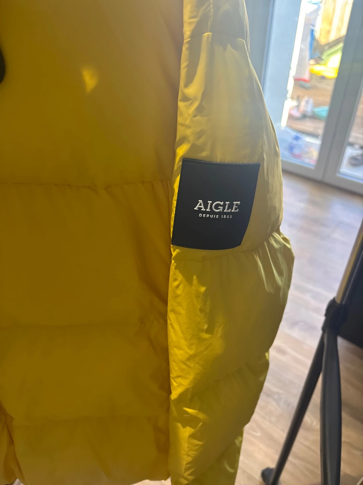 Doudoune Aigle 🦅 Jaune Moutarde Taille :L – Aigle – taille L / 40 / 12 2