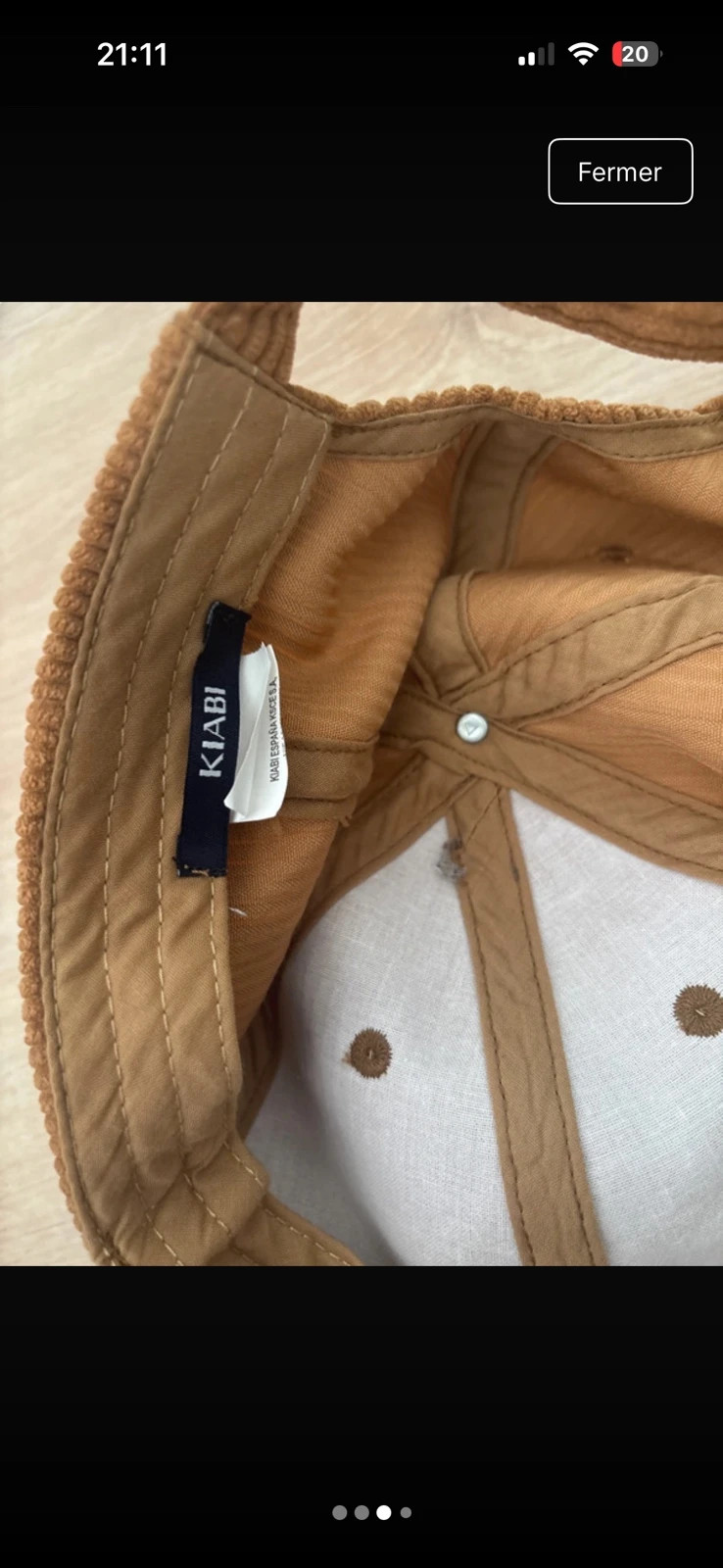 Lots de 3 casquettes 🧢 Velou Kiabi et Mango – Kiabi – taille Taille unique 3