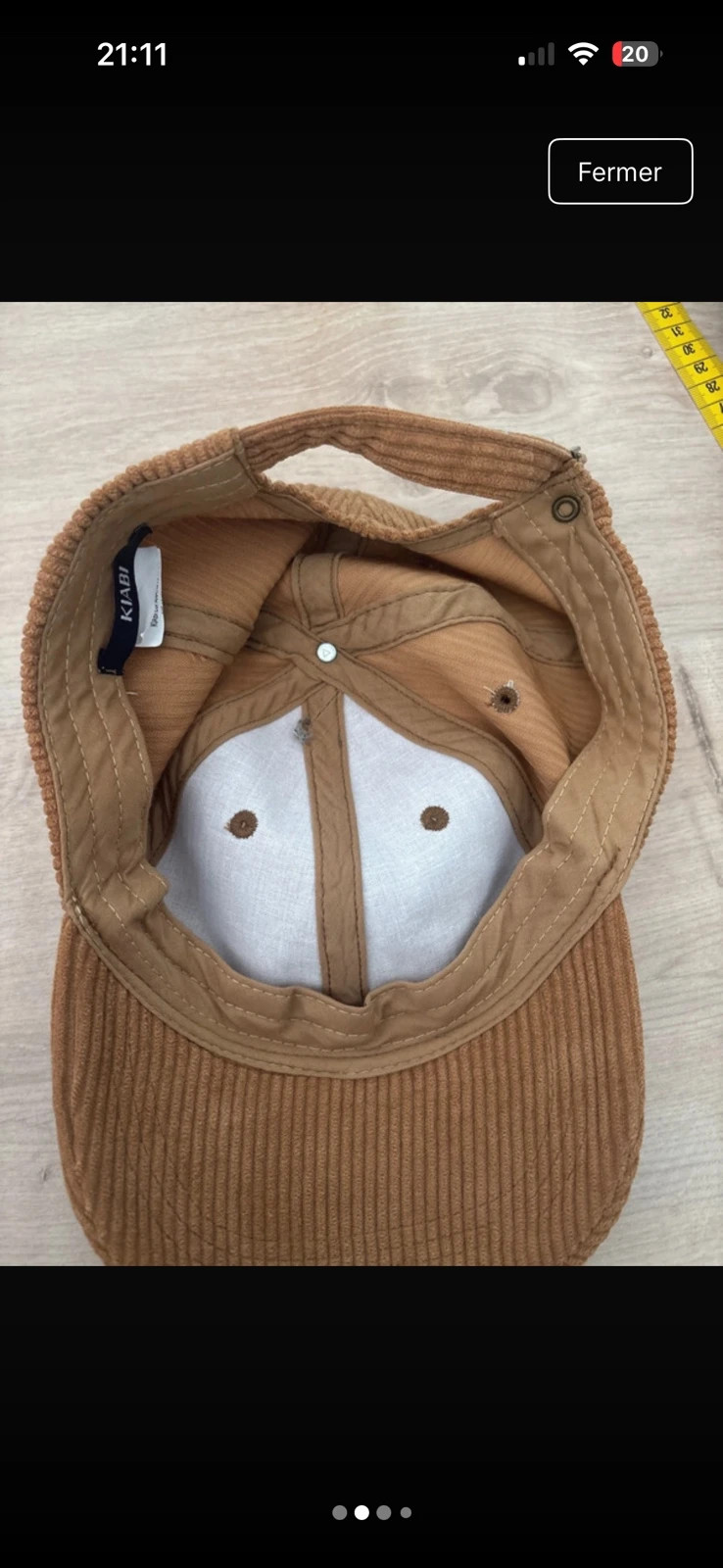 Lots de 3 casquettes 🧢 Velou Kiabi et Mango – Kiabi – taille Taille unique 2