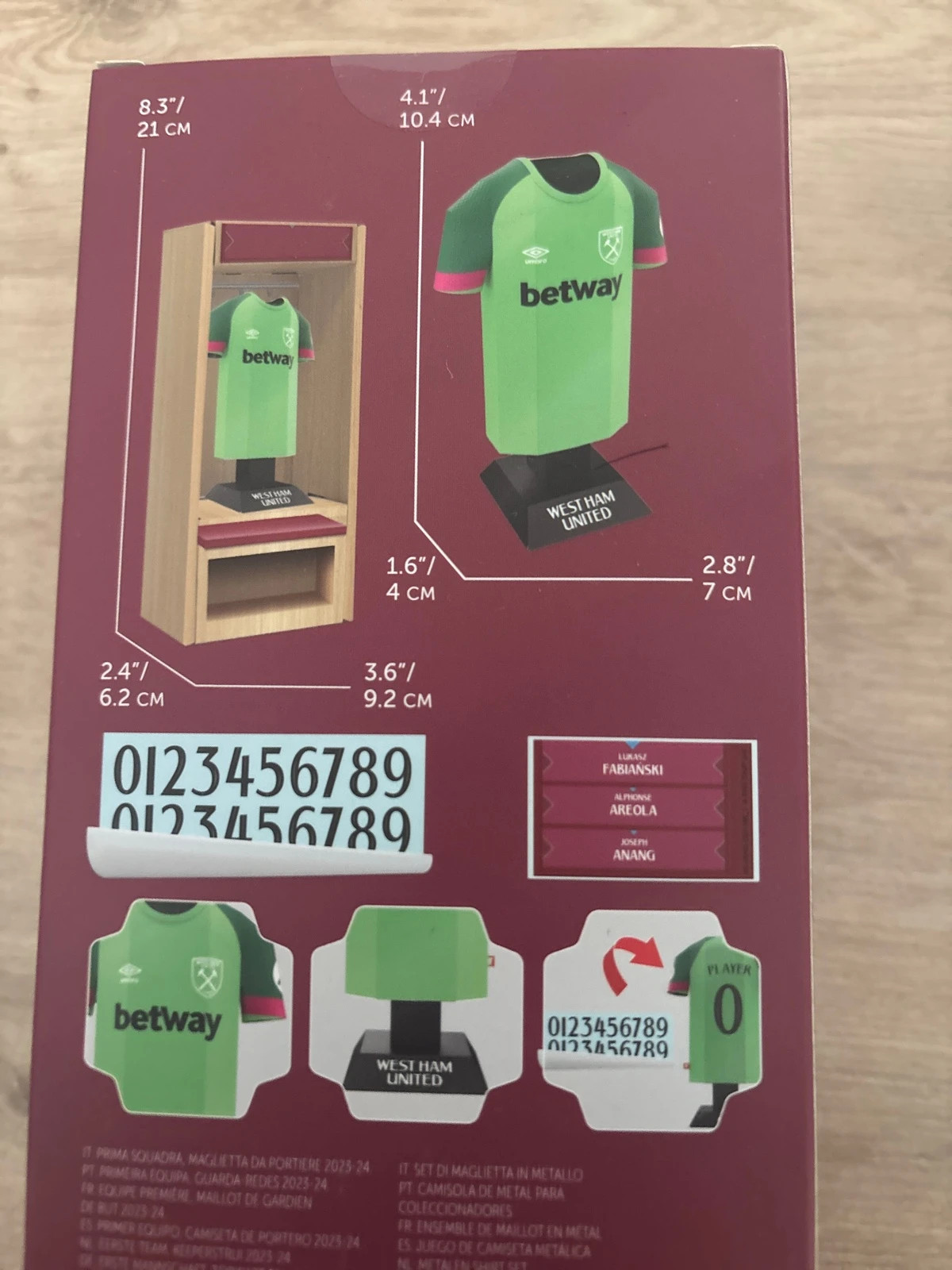Produit rare Maillot West ham United Gardien saison 2023 /2024 – West Ham United 5