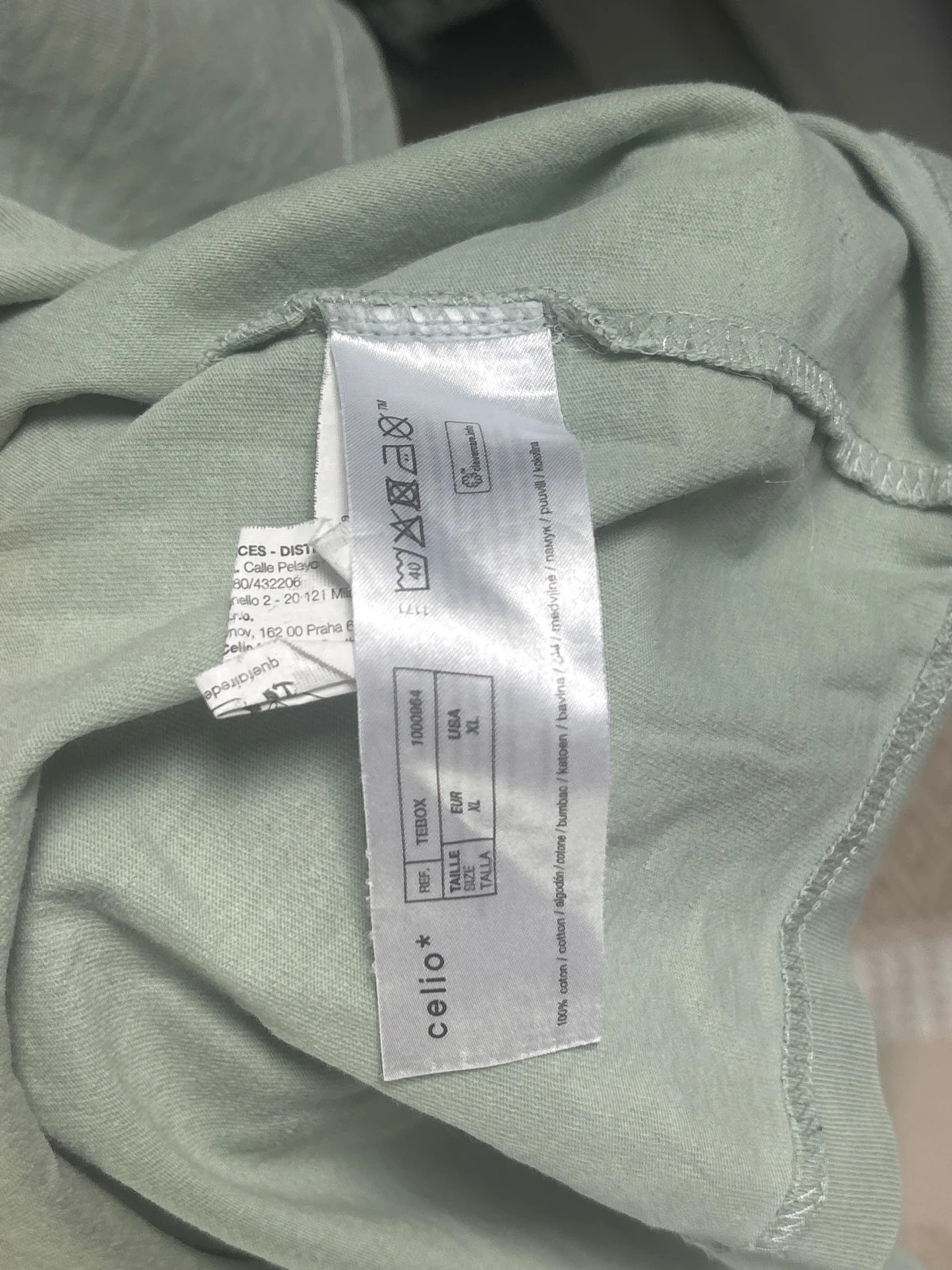 T-shirt Celio vert claire taille Xl – Celio – taille XL 3