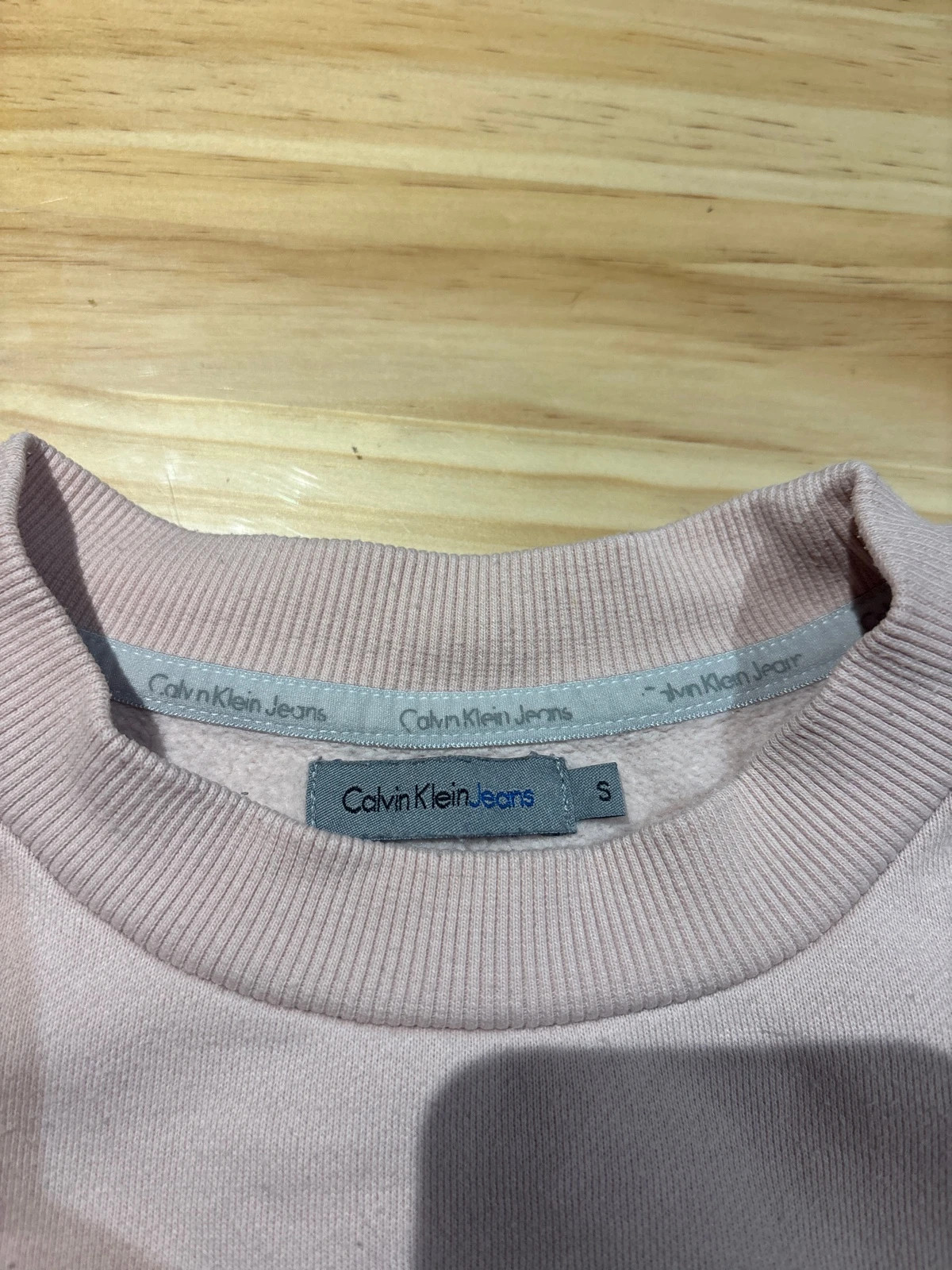 Pull Calvin Klein femme rose poudre taille S – Calvin Klein – taille S / 36 / 8 2