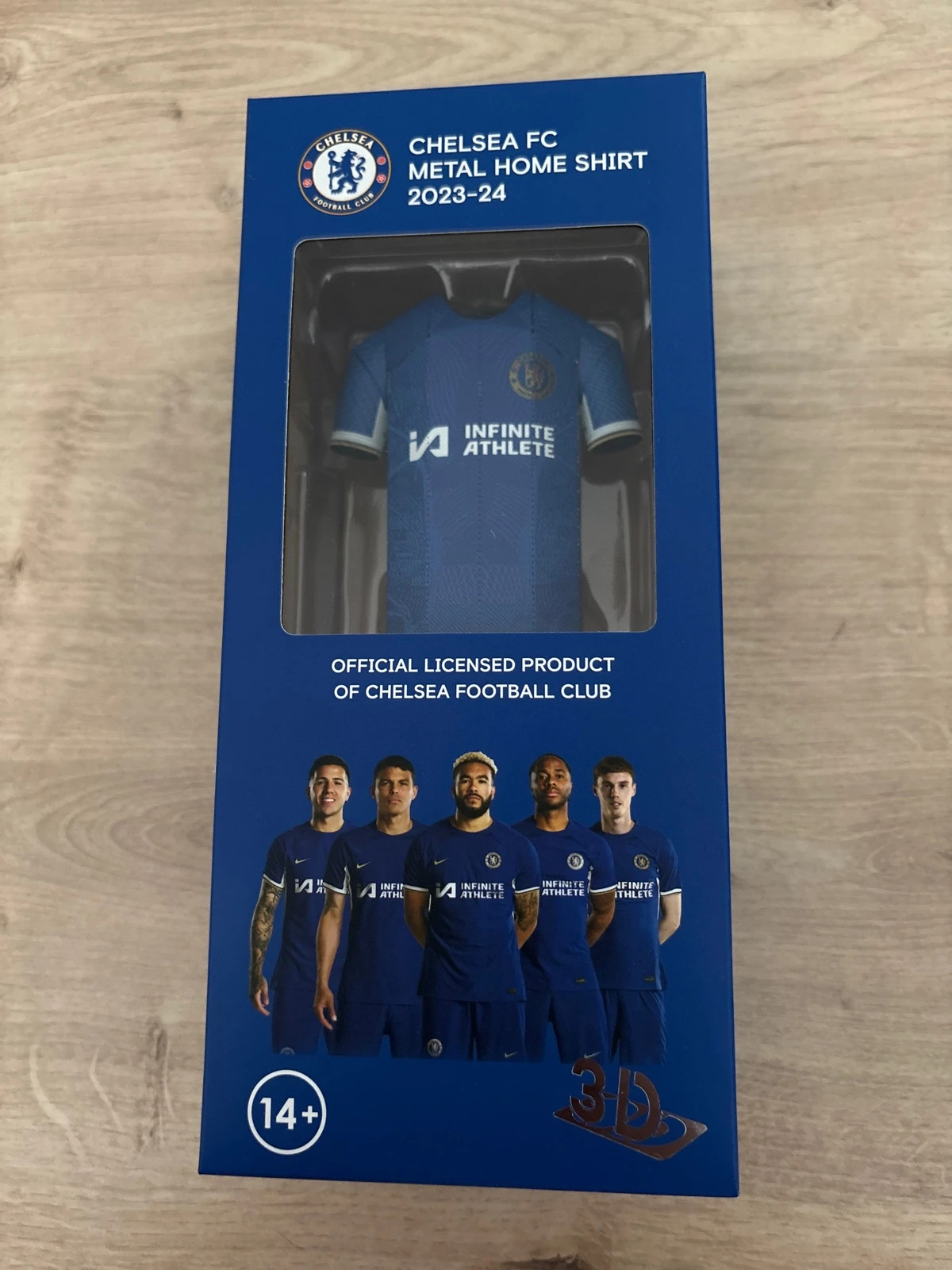 Maillot Chelsea en Métal 3D année 2023/2024 produit rare – Chelsea 3