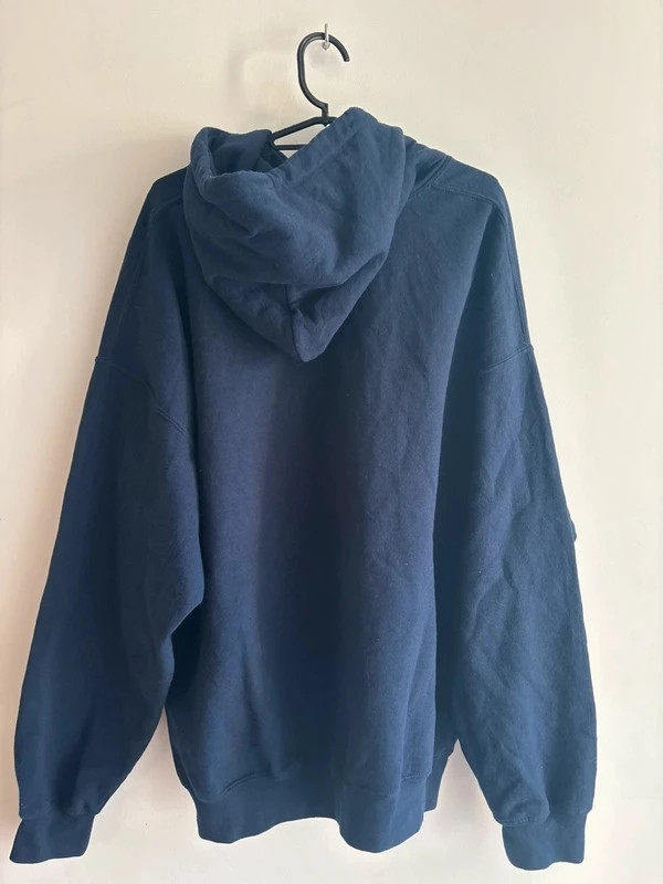 Sweat à capuche vintage Royal High School – Bleu marine – Gildan – taille XL 4