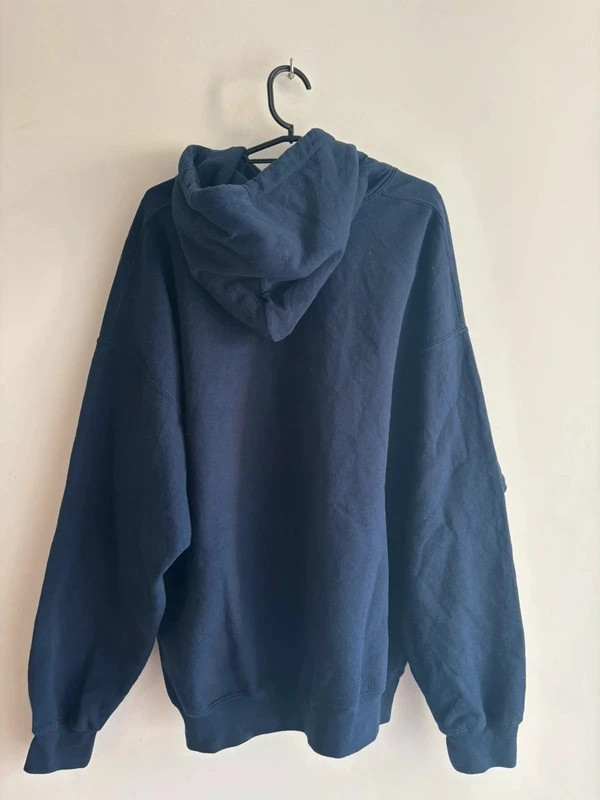Sweat à capuche vintage Royal High School – Bleu marine – Gildan – taille XL 3
