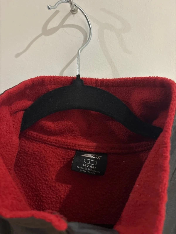 🧥 Polaire Starter rouge Homme – Taille L – Starter – taille L 4