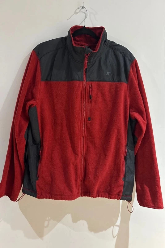 🧥 Polaire Starter rouge Homme – Taille L
