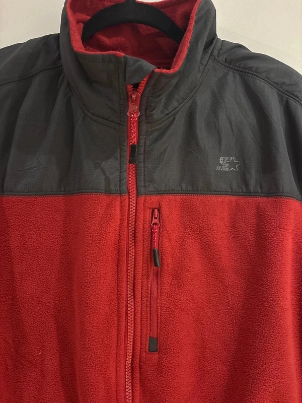 🧥 Polaire Starter rouge Homme – Taille L – Starter – taille L 3
