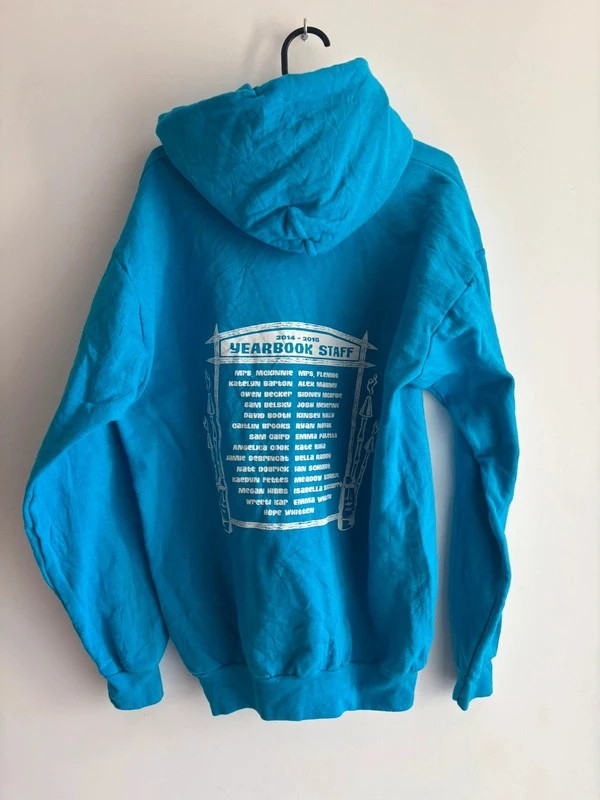 Américain sweat à capuche port & compagny – Survivor / Yearbook Staff – Taille M – Port & Company – taille M 4