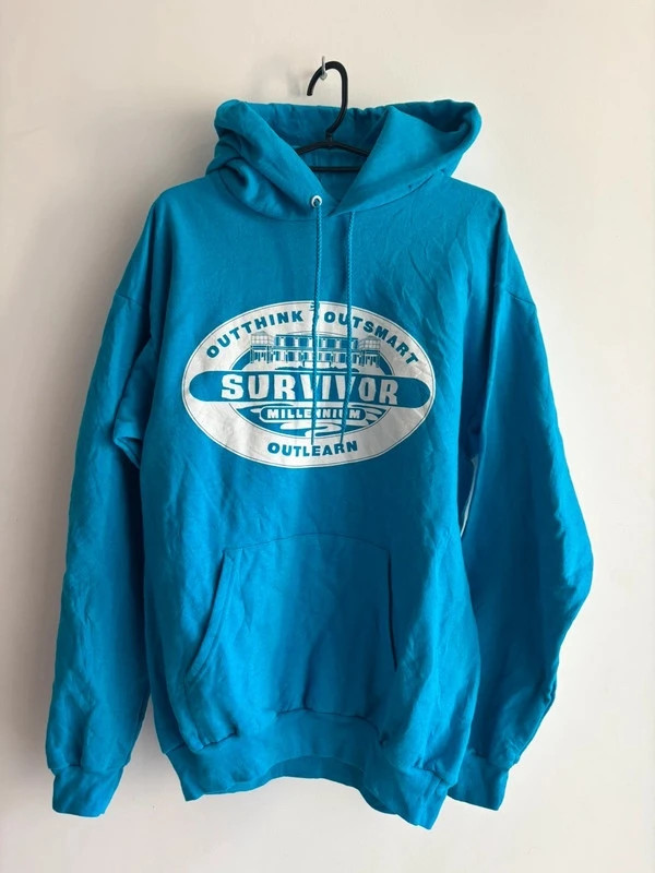 Américain sweat à capuche port & compagny – Survivor / Yearbook Staff – Taille M