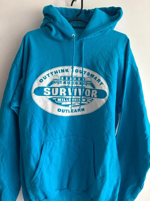 Américain sweat à capuche port & compagny – Survivor / Yearbook Staff – Taille M – Port & Company – taille M 2