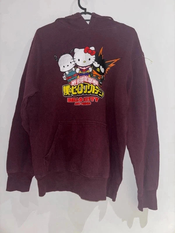 Sweat à capuche Hello Kitty x My Hero Academia – Taille M – Hello Kitty – taille M / 38 / 10 4