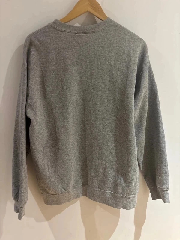 Sweat Gildan gris – taille M 🇺🇸 col rond – Gildan – taille M 5