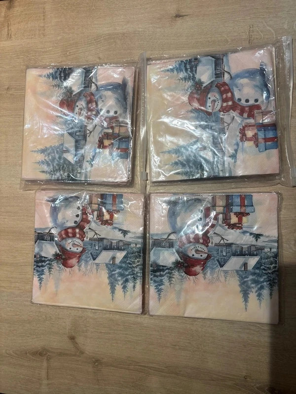Serviette de Noël 🎄 décoration de Noël