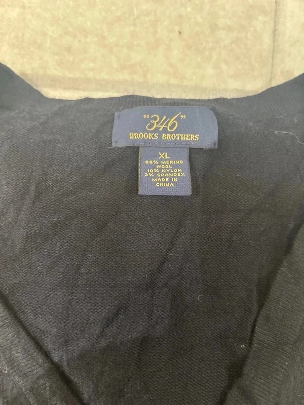 Pull Brooks Brothers 346 bleu marine – Taille XL – Brooks Brothers – taille XL 2