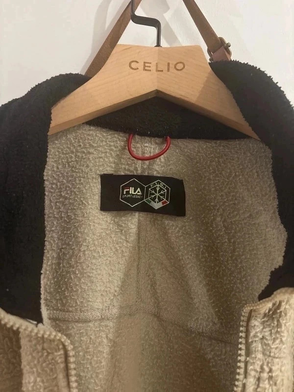 Polaire Fila vintage beige écru taille XL homme – FILA – taille XL 2
