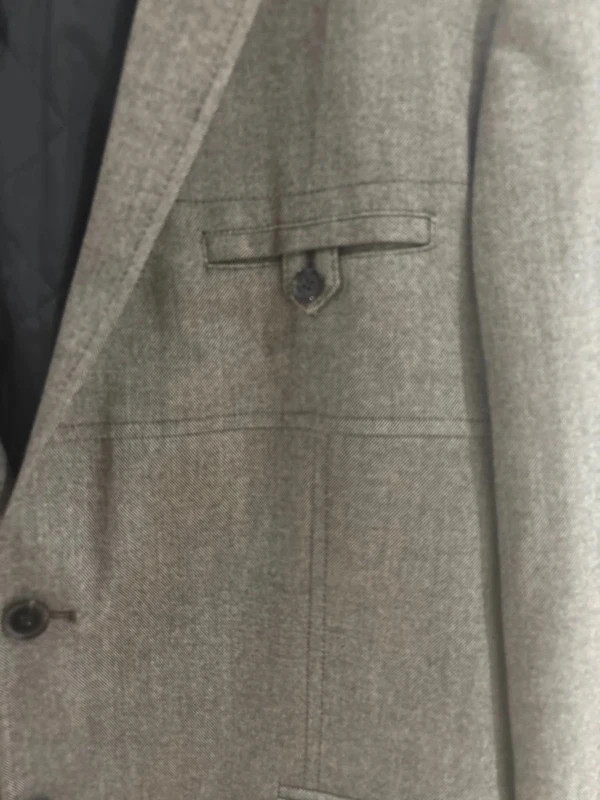 Blazer Carnet de Vol gris chiné – Taille XXL – Élégant – Carnet de Vol – taille XXL 2