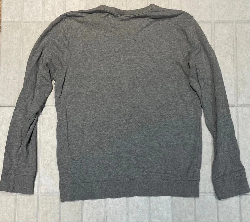 Sweat Selected Homme gris chiné, taille L 🩶 – Selected Homme – taille L 5