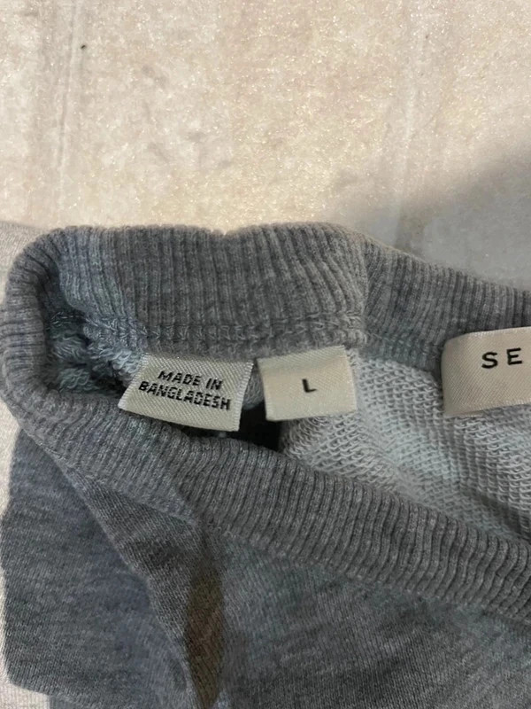 Sweat Selected Homme gris chiné, taille L 🩶 – Selected Homme – taille L 4
