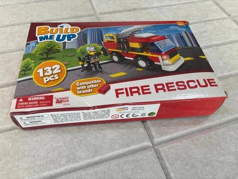 Lego 🚒 Build Me Up – Fire Rescue – 132 pièces – LEGO – taille 6 ans / 116 cm 3